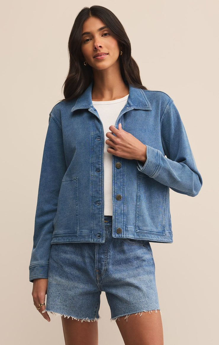 Jackets Bel Air Knit Denim Jacket Bel Air Knit Denim Jacket