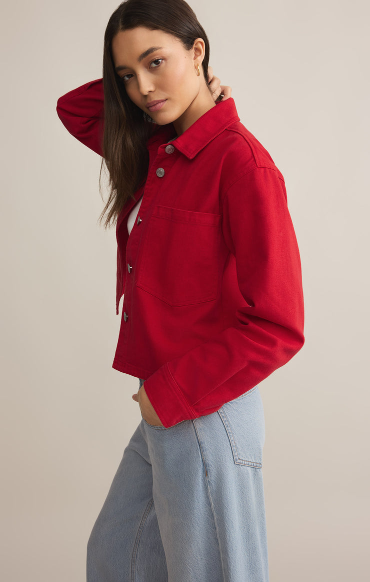 All Day Cropped Denim Jacket – Z SUPPLY