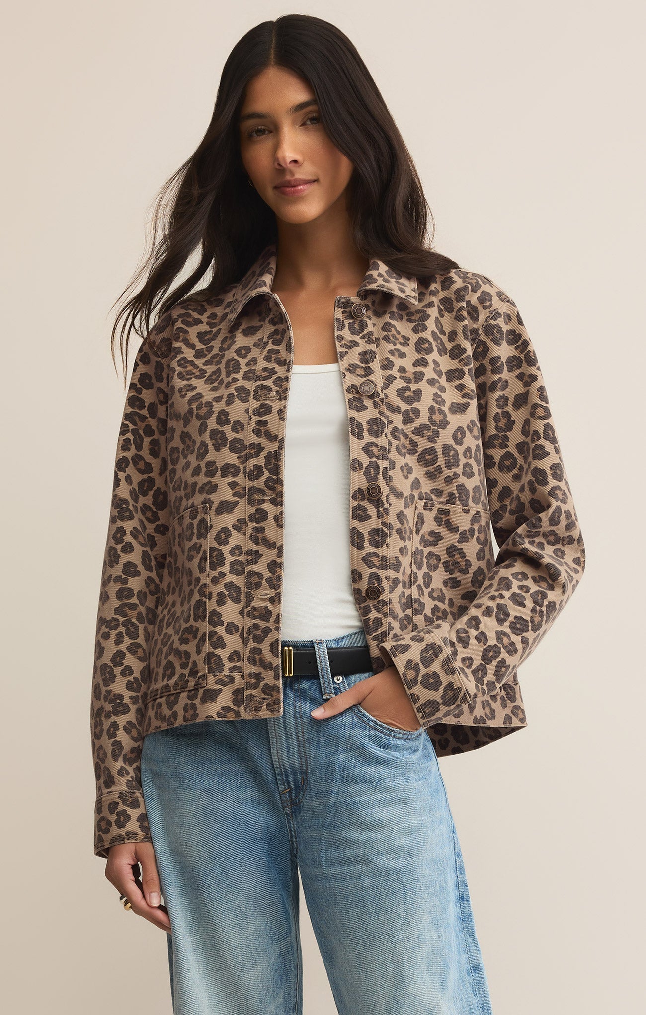ジャケット・アウター LEOPARD PRINT JAKET beeden 流行り の ブランド LEOPARD PRINT JAKET – BEEDEN ジャケット