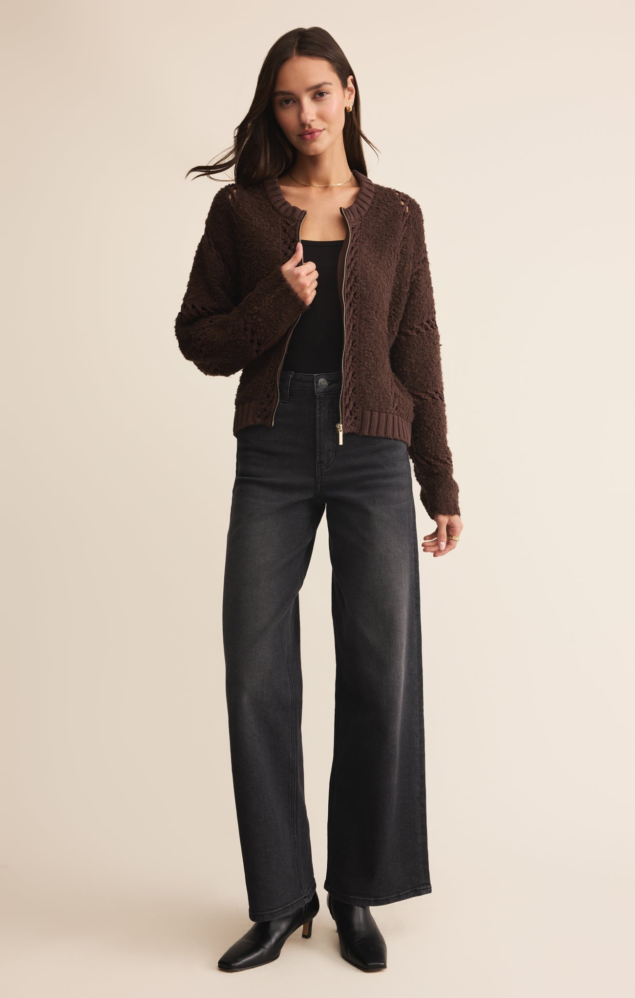 Sundance Zip-Up Sweater Jacket – Z SUPPLY