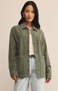 JacketsOn The Road Relaxed Chore Jacket Hunter Green