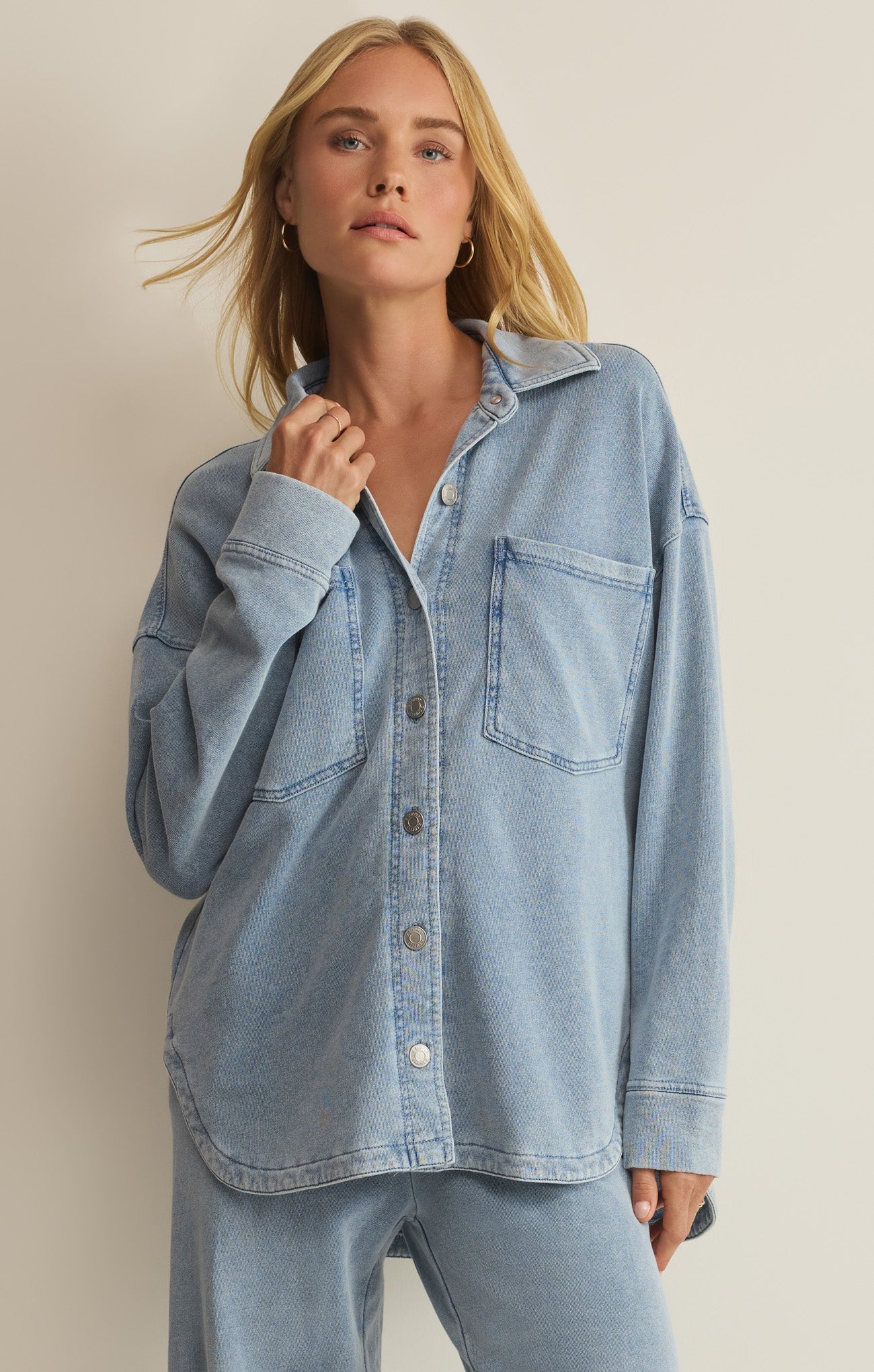 All Day Knit Denim Jacket – Z SUPPLY