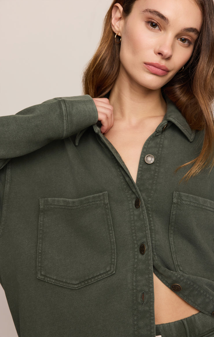 Jackets All Day Knit Jacket Classic Olive