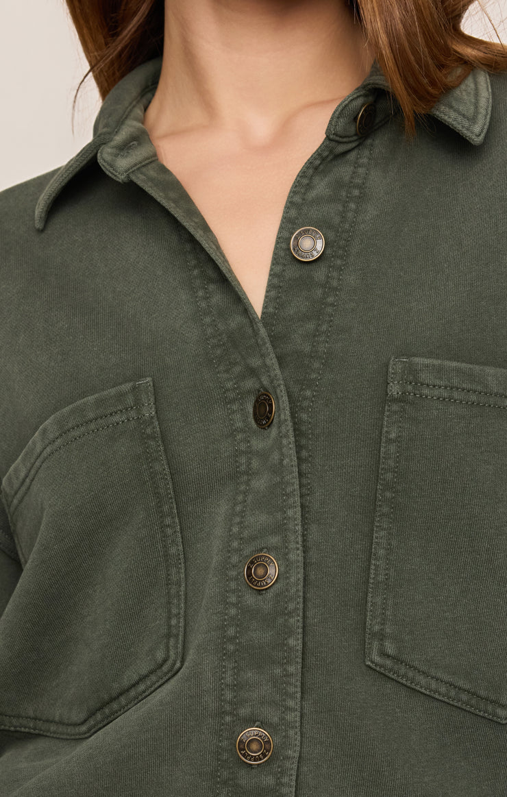 Jackets All Day Knit Jacket Classic Olive