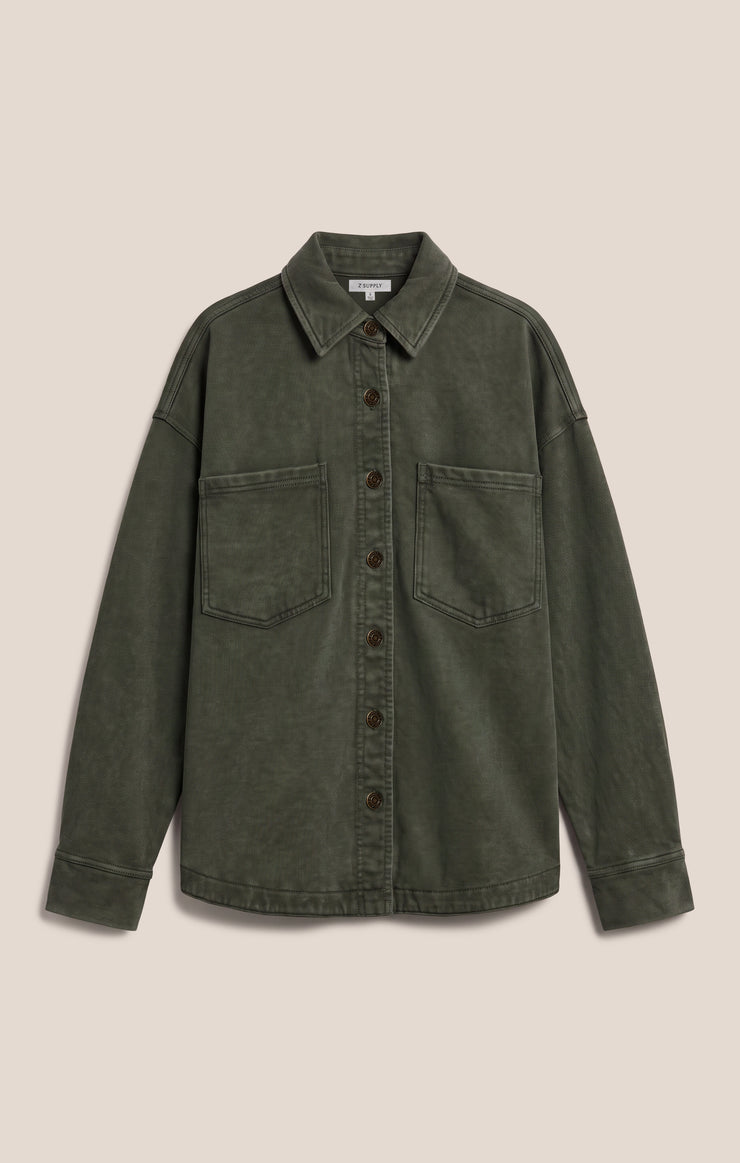 Jackets All Day Knit Jacket Classic Olive