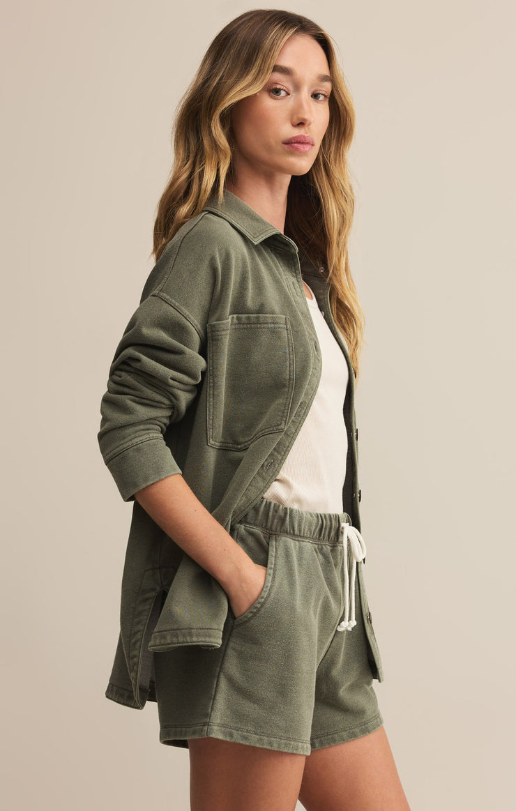 リツコカリタ　〔plain〕Plain collarless jacket Cristaseya Collarless Jacket Brown – Neighbour