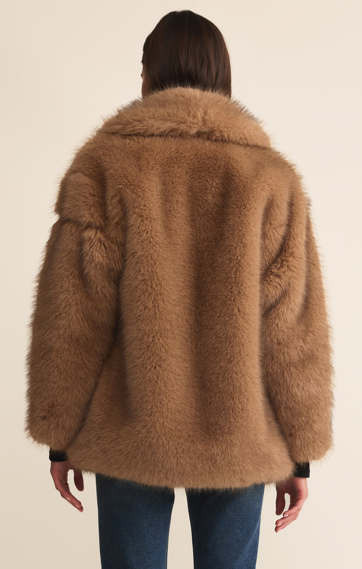 Jackets Logan Faux Fur Coat Mink
