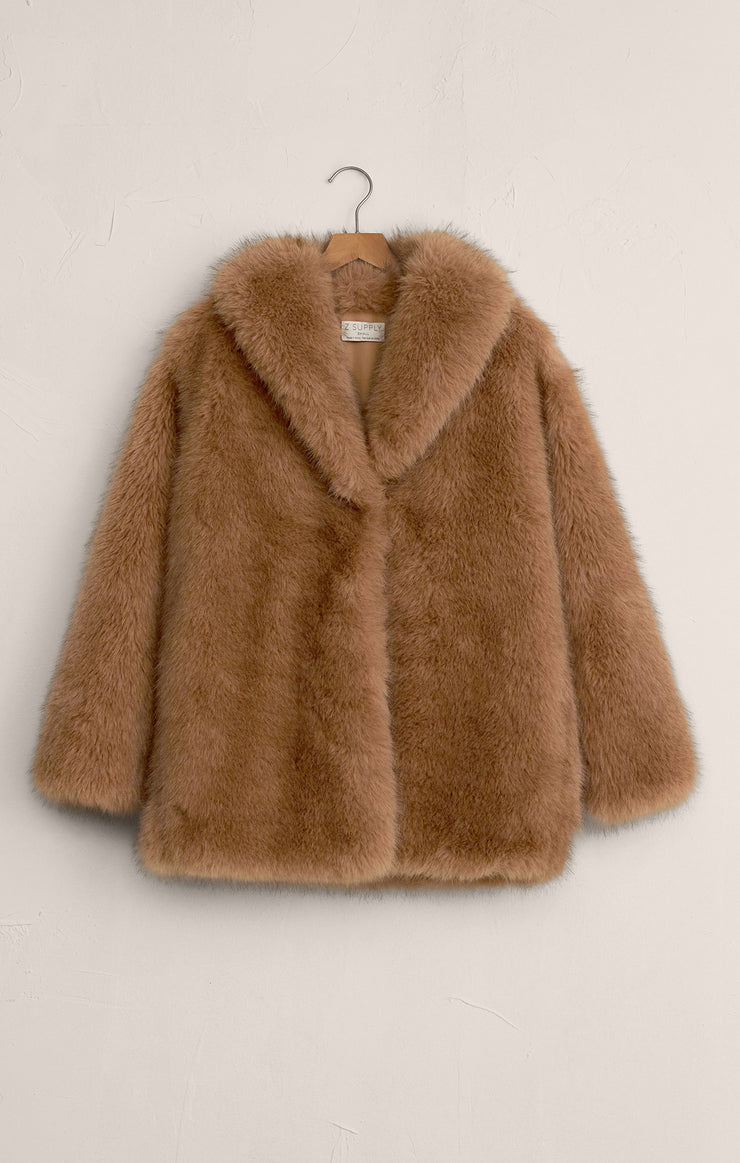 Jackets Logan Faux Fur Coat Mink