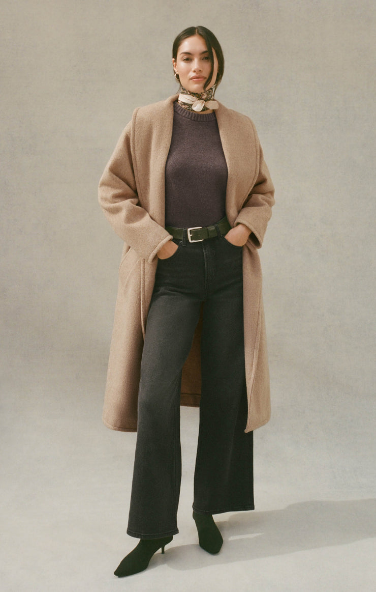 Jackets Signature Luxe Coat Classic Camel