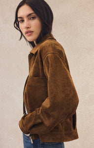 JacketsHeritage Faux Suede Jacket Coconut