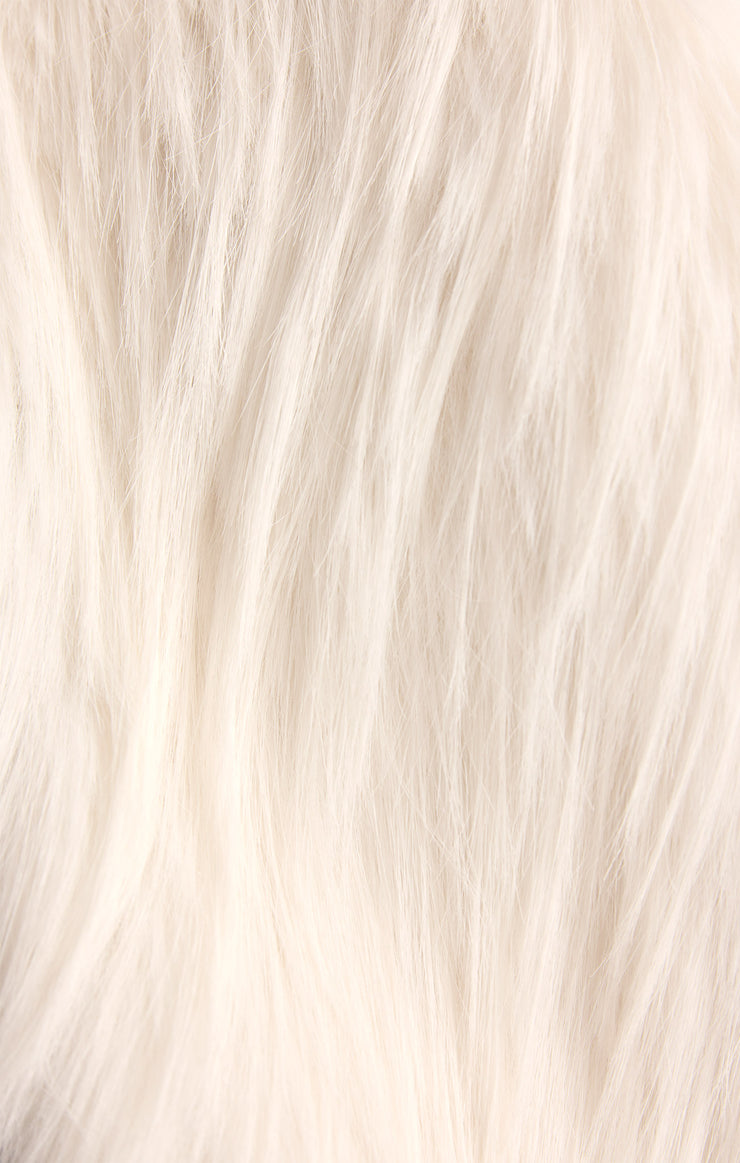 Jackets Cyndi Faux Fur Crop Jacket Warm White