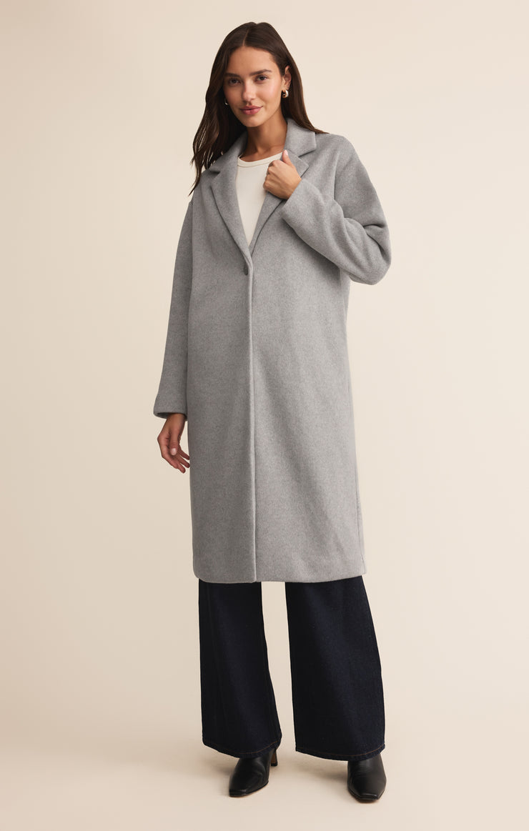 Jackets Mason Luxe Coat Classic Heather Grey