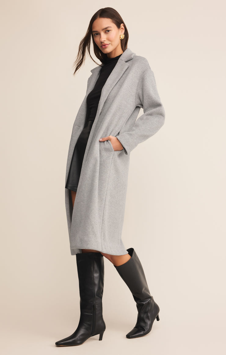 Jackets Mason Luxe Coat Classic Heather Grey