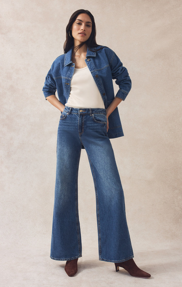 Jackets On The Road Relaxed Chore Jacket Vintage Indigo