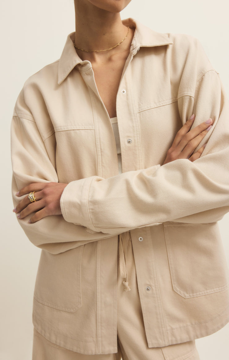 Jackets Bay Breeze Twill Jacket Parchment