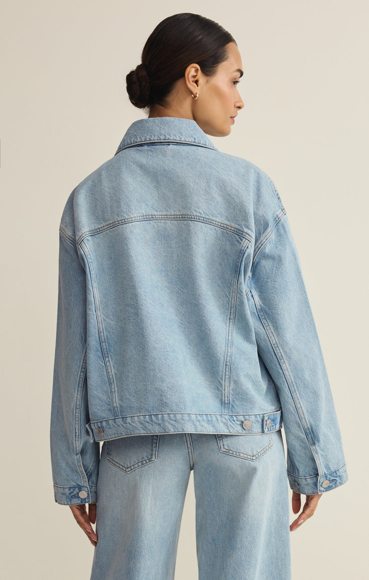 Jackets Dani Denim Trucker Jacket Cove