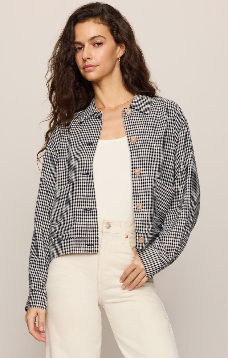 Jackets Monroe Gingham Jacket Eclipse
