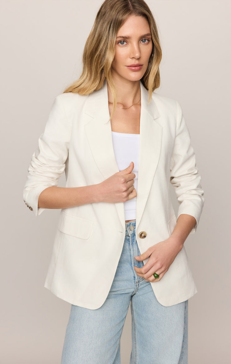 Jackets Evan Linen Blazer Cloud