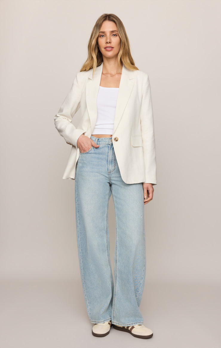 Jackets Evan Linen Blazer Cloud