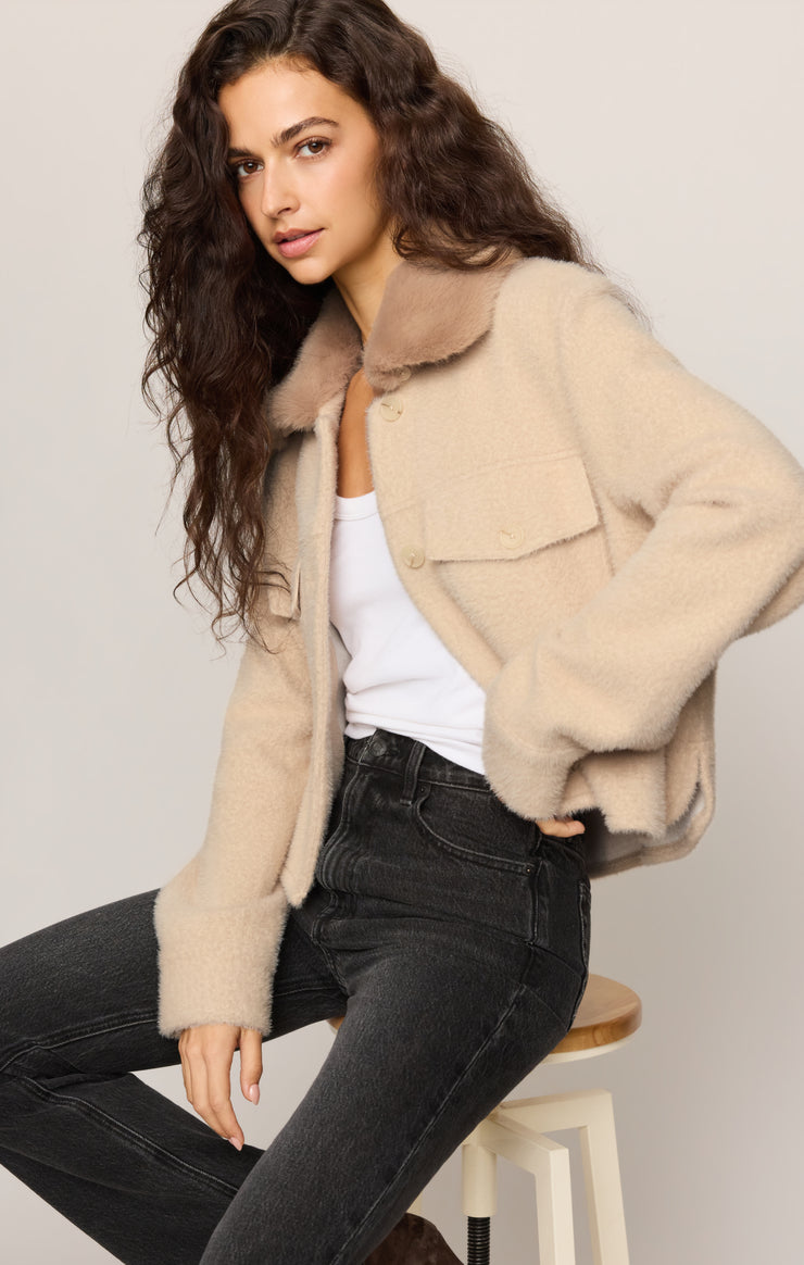 Jackets Peyton Jacket Soft Ecru