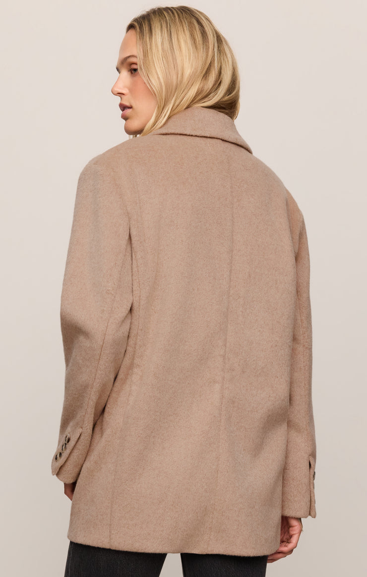 Jackets Hutton Oversized Blazer Classic Camel