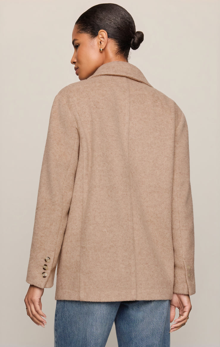 Jackets Hutton Oversized Blazer Classic Camel
