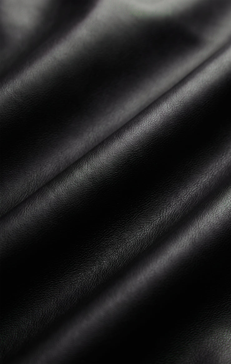 Jackets Corin Faux Leather Bubble Jacket Black
