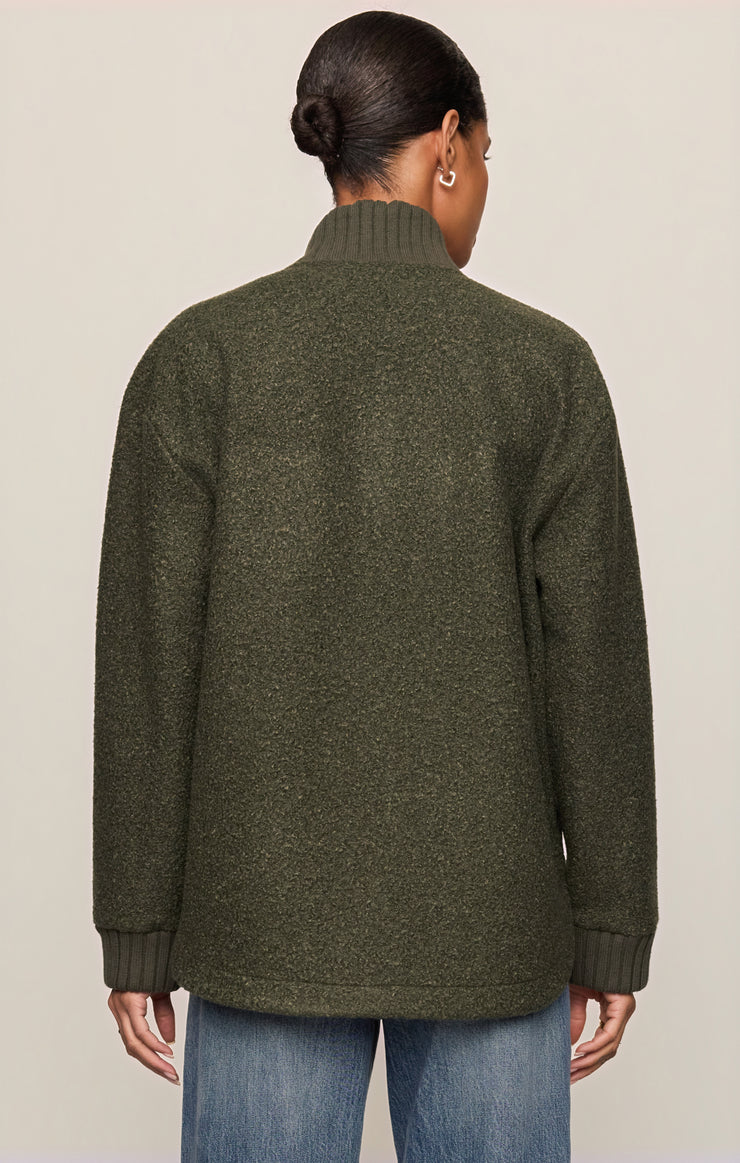 Jackets Downhill Textured Jacket Classic Olive