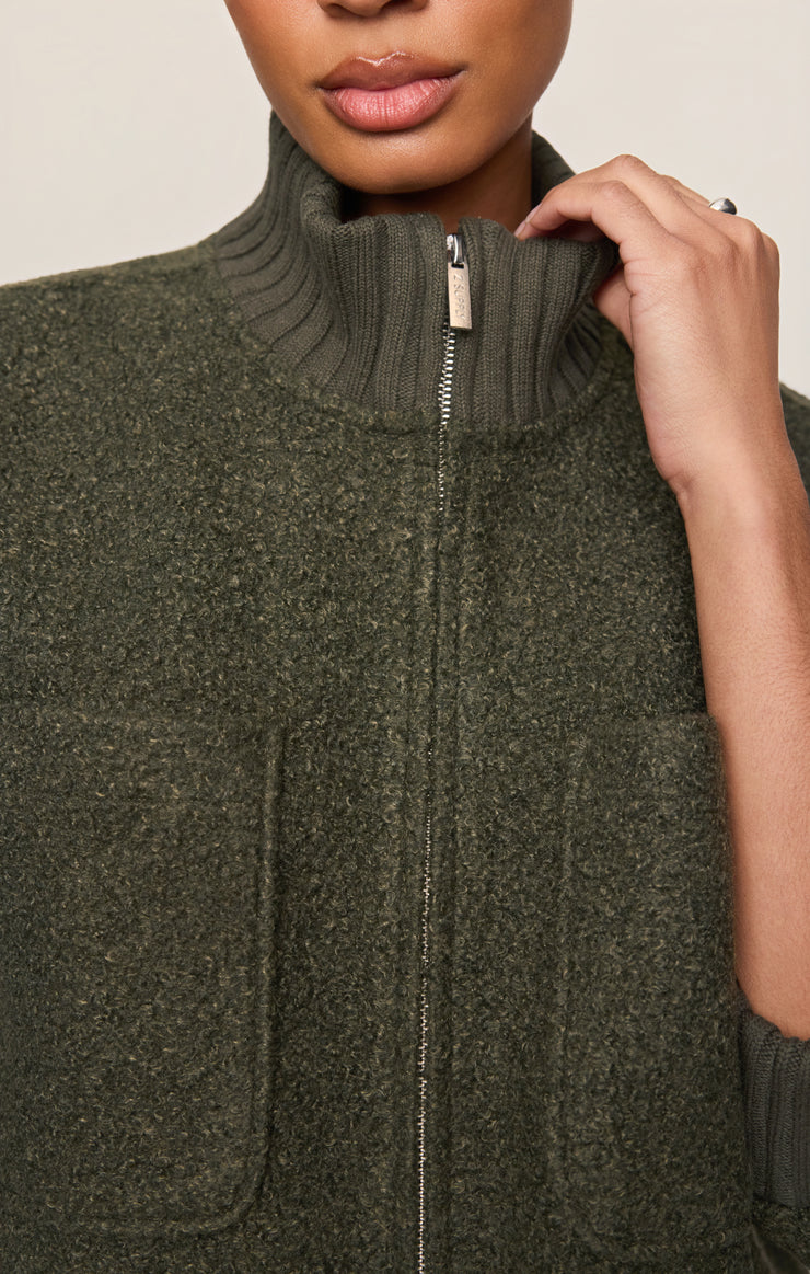 Jackets Downhill Textured Jacket Classic Olive