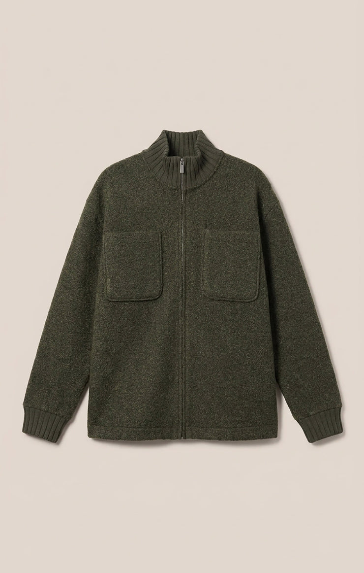 Jackets Downhill Textured Jacket Classic Olive