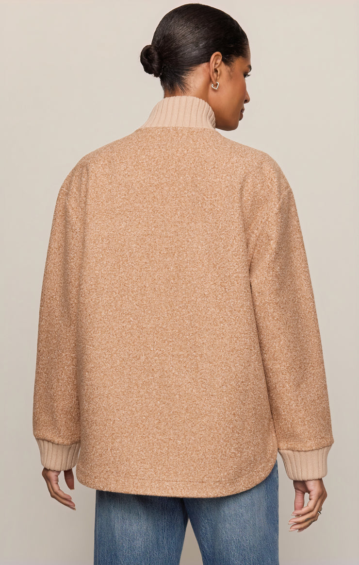 Jackets Downhill Textured Jacket Toasted Almond