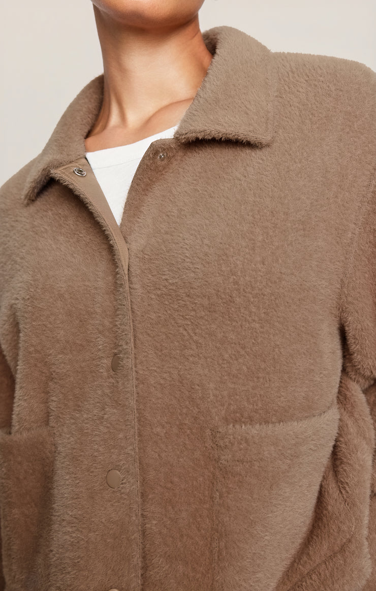 Jackets Bronx Cropped Jacket Light Toffee