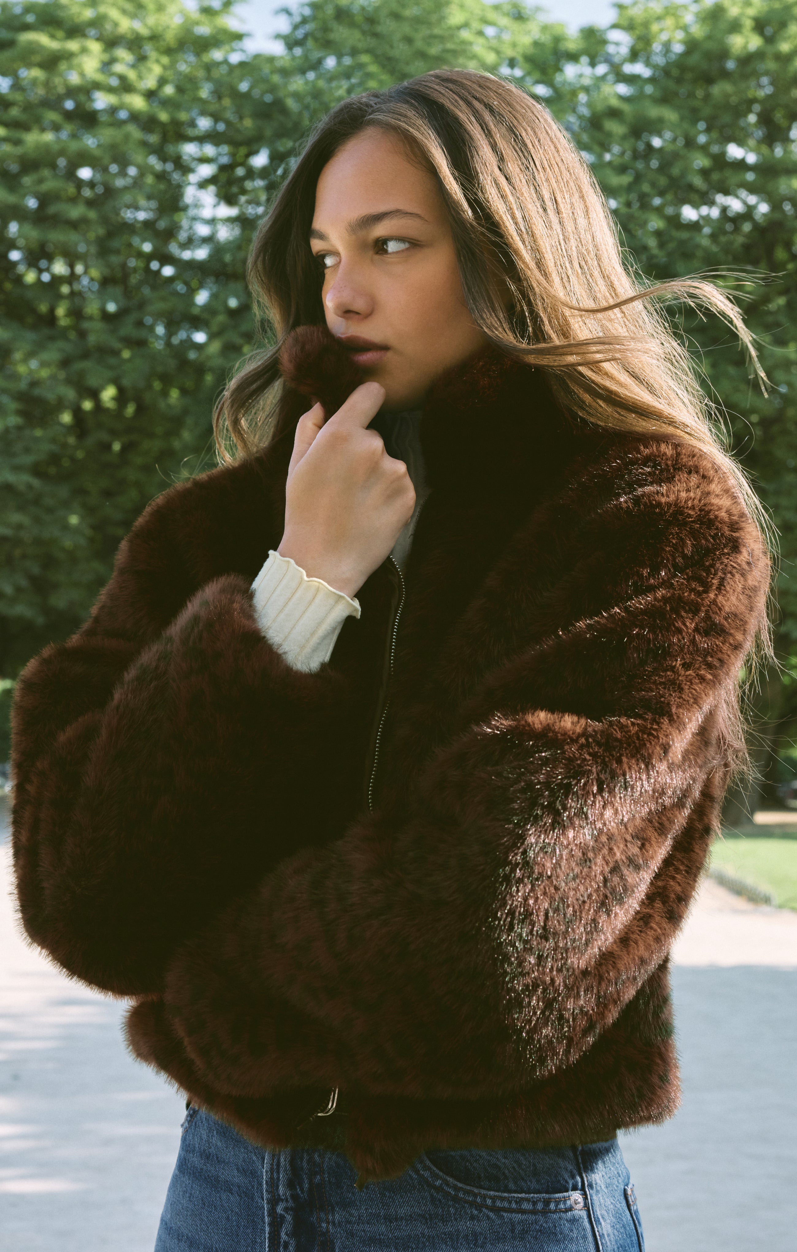 Edie Leopard Faux Fur Jacket – Z SUPPLY