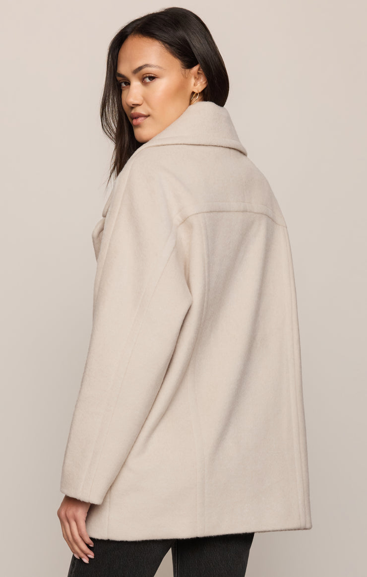 Coats Imogen Cocoon Coat Frosted Pearl
