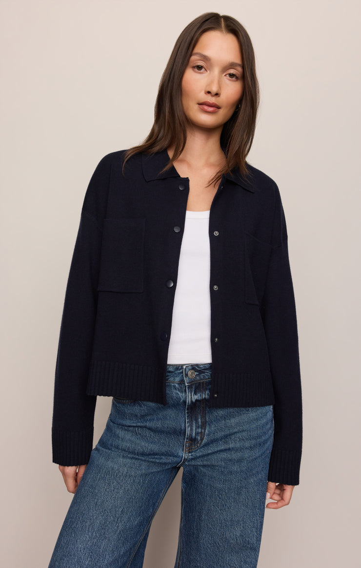 Jackets Slowdown Sweater Jacket Nightfall