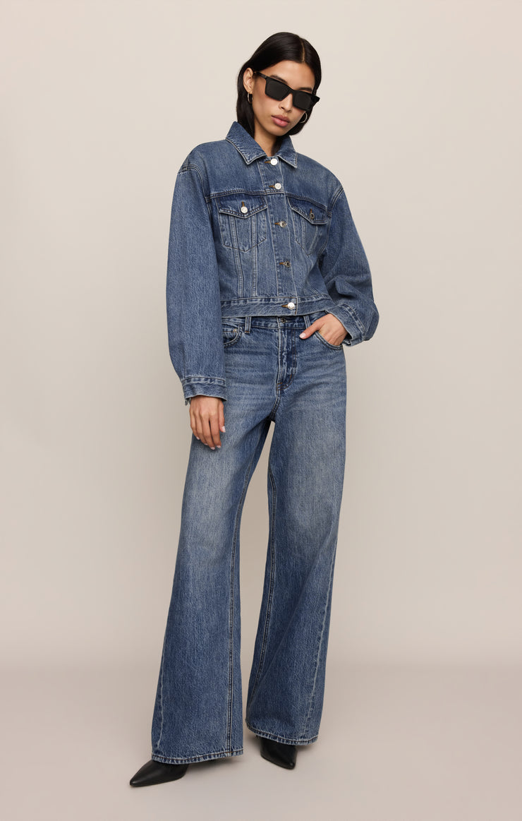 Jackets Daily Sherpa Denim Jacket Hush