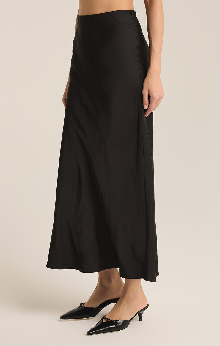 Skirts Europa Luxe Sheen Midi Skirt Europa Luxe Sheen Midi Skirt