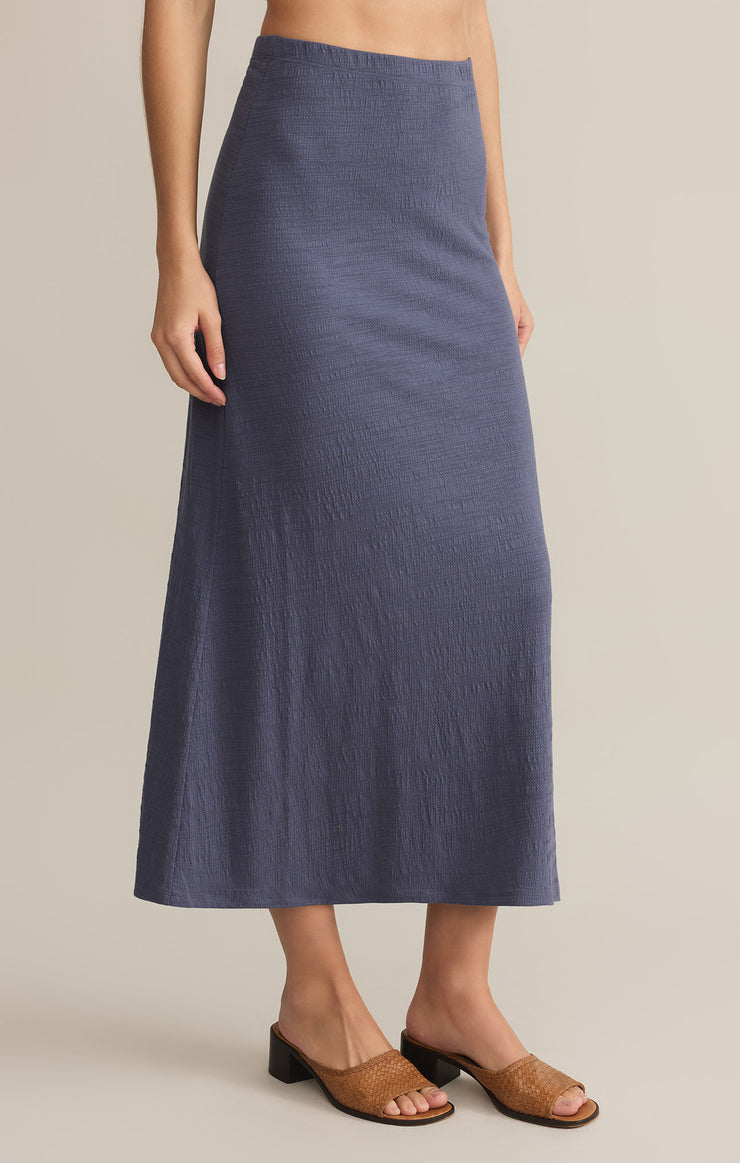 Skirts Delavine Textured Midi Skirt Delavine Textured Midi Skirt