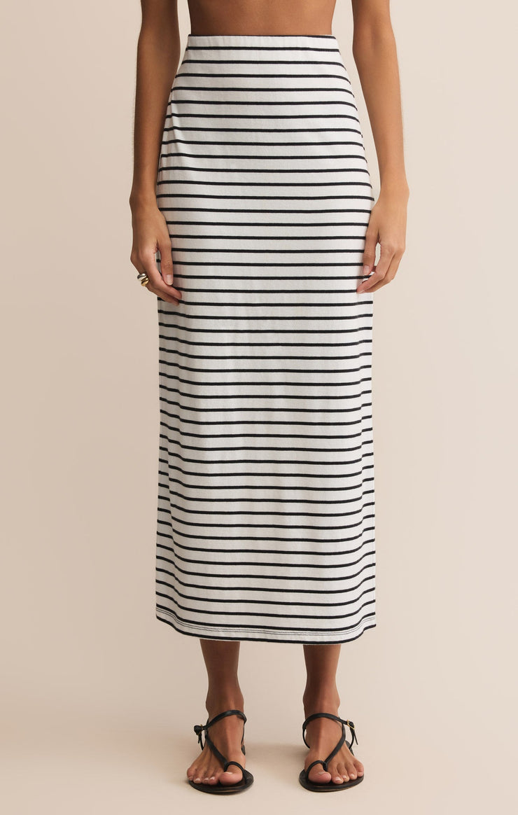 Skirts Gail Stripe Midi Skirt Gail Stripe Midi Skirt