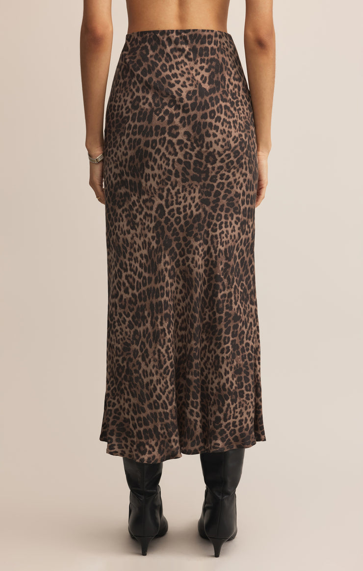 Skirts Izabel Leopard Skirt Desert Tan
