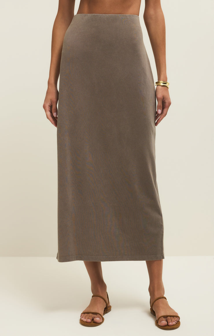Skirts Gail Midi Skirt Perfectly Taupe