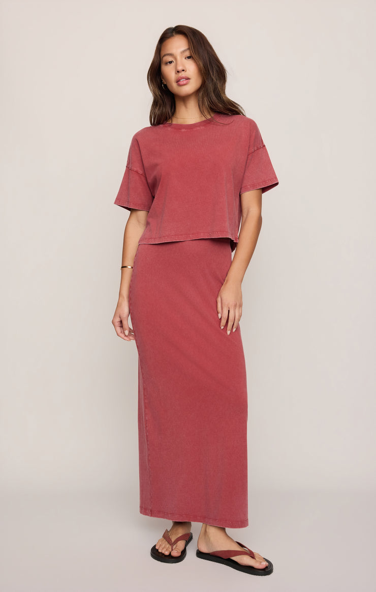 Skirts Gail Midi Skirt Ruby