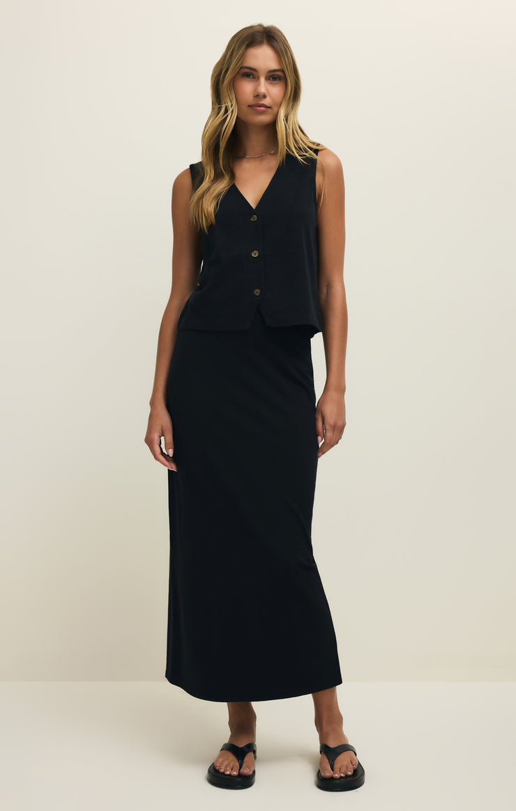 Skirts Gail Midi Skirt True Black