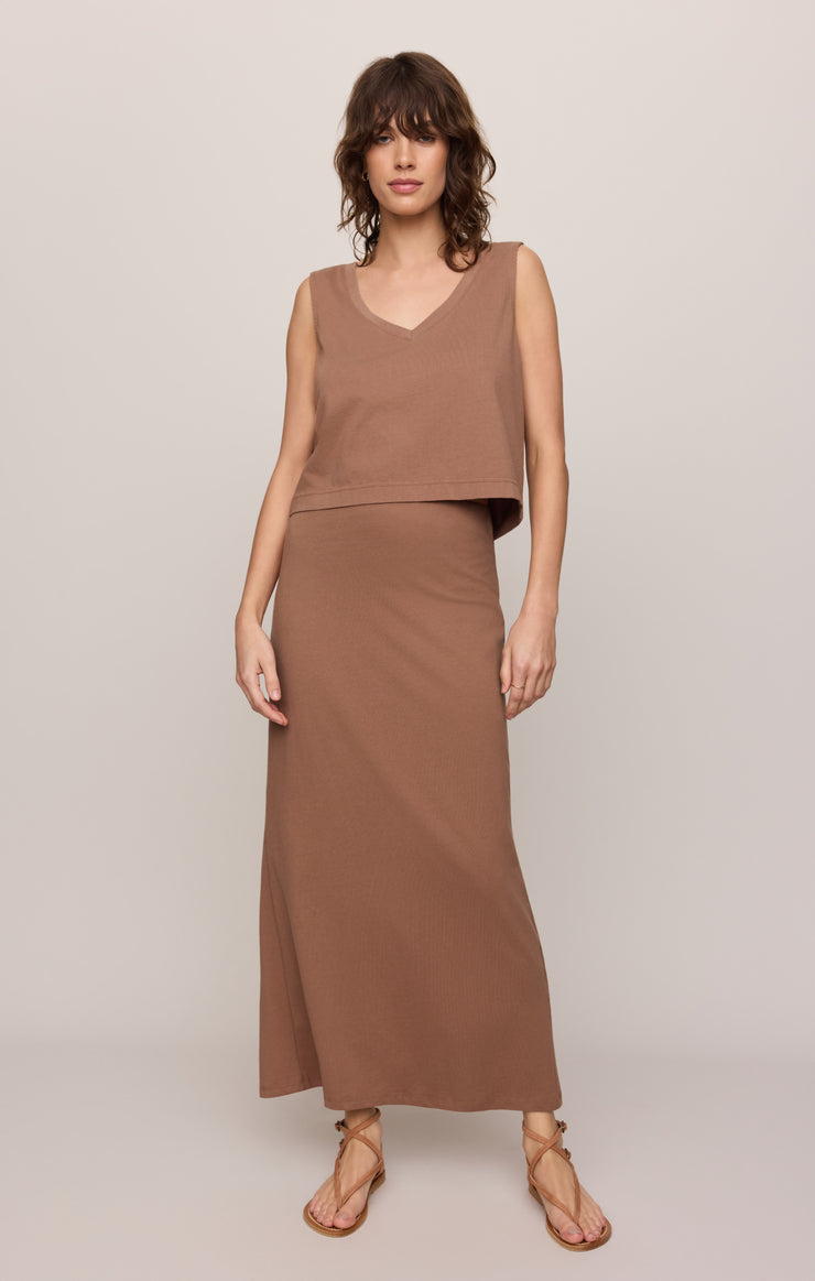 Skirts Gail Midi Skirt Teakwood