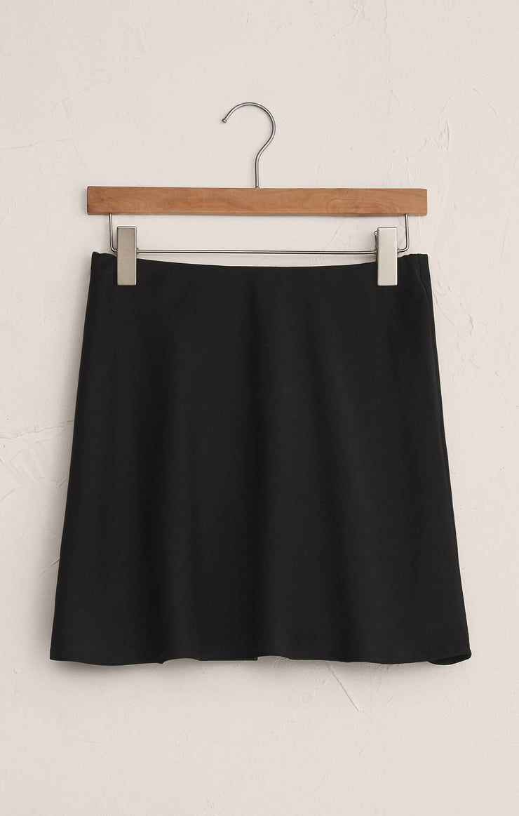 Skirts Chablis Satin Mini Skirt Black