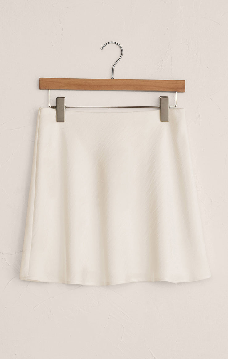 Skirts Chablis Satin Mini Skirt Cloud