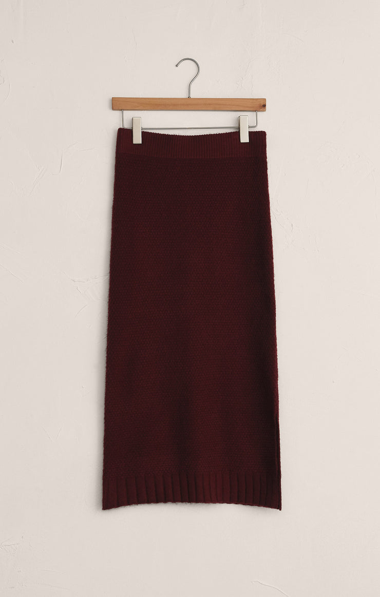 Skirts Shellie Sweater Skirt Merlot