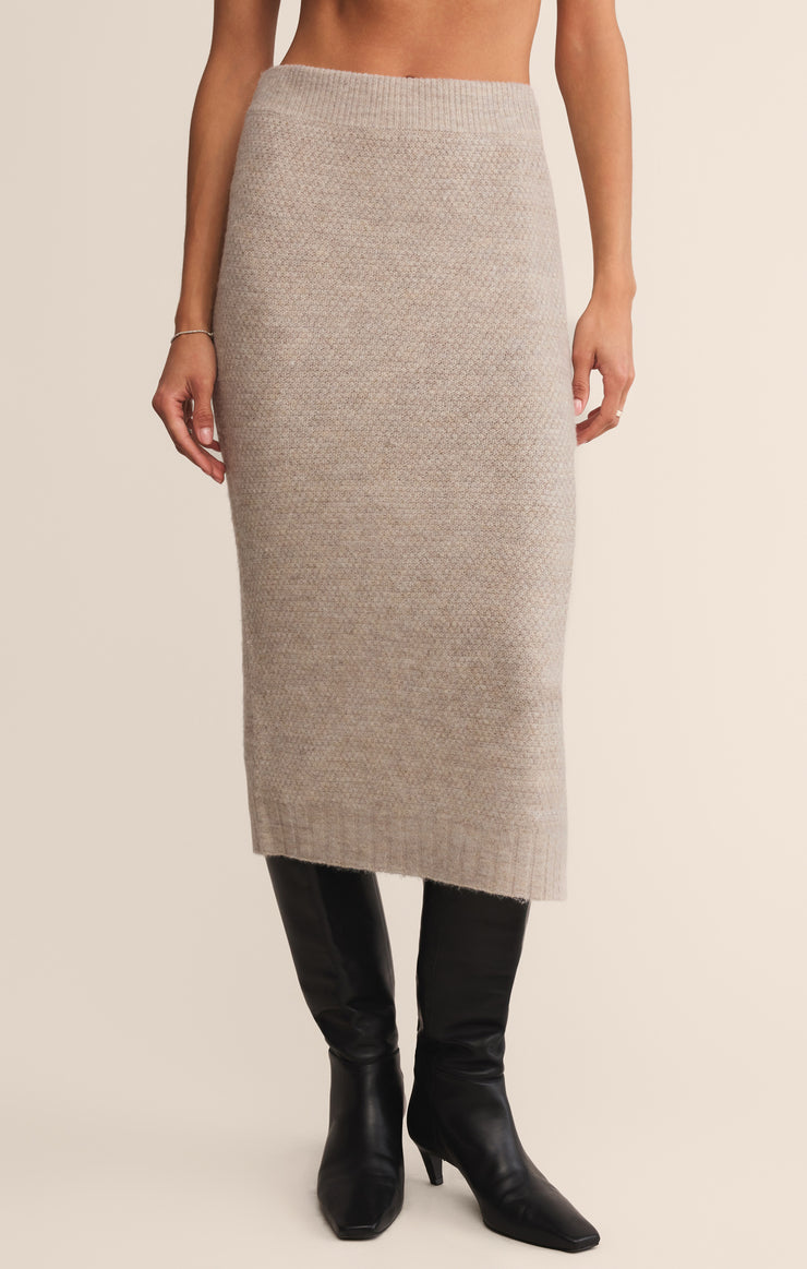 Skirts Shellie Sweater Skirt Oatmeal
