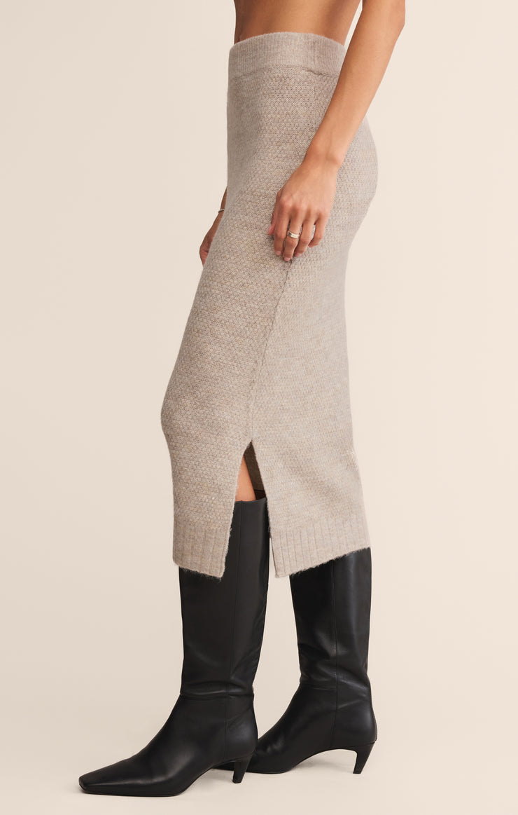 Skirts Shellie Sweater Skirt Oatmeal
