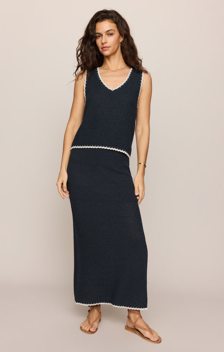 Yessenia Whipstitch Midi Skirt – Z SUPPLY